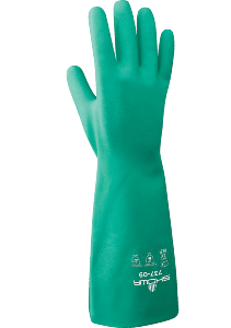 Chemical Protection Gloves 737-1 test