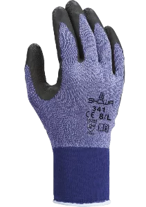 General Purpose Gloves 341 Grey/ Purple