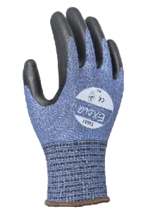 blue safety gloves tx537
