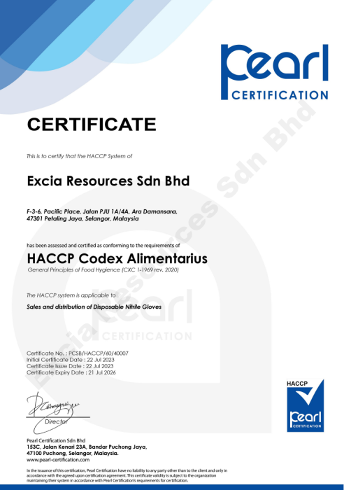 Certification Excia