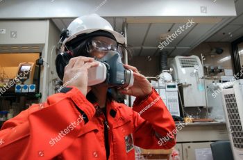 excia product stock photo multi purpose respirator half mask for toxic gas protection the man prepare to wear 1165086706 1